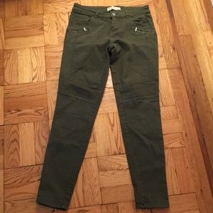 Z1975 Zara Basic Denim Moto sz 4 GUC